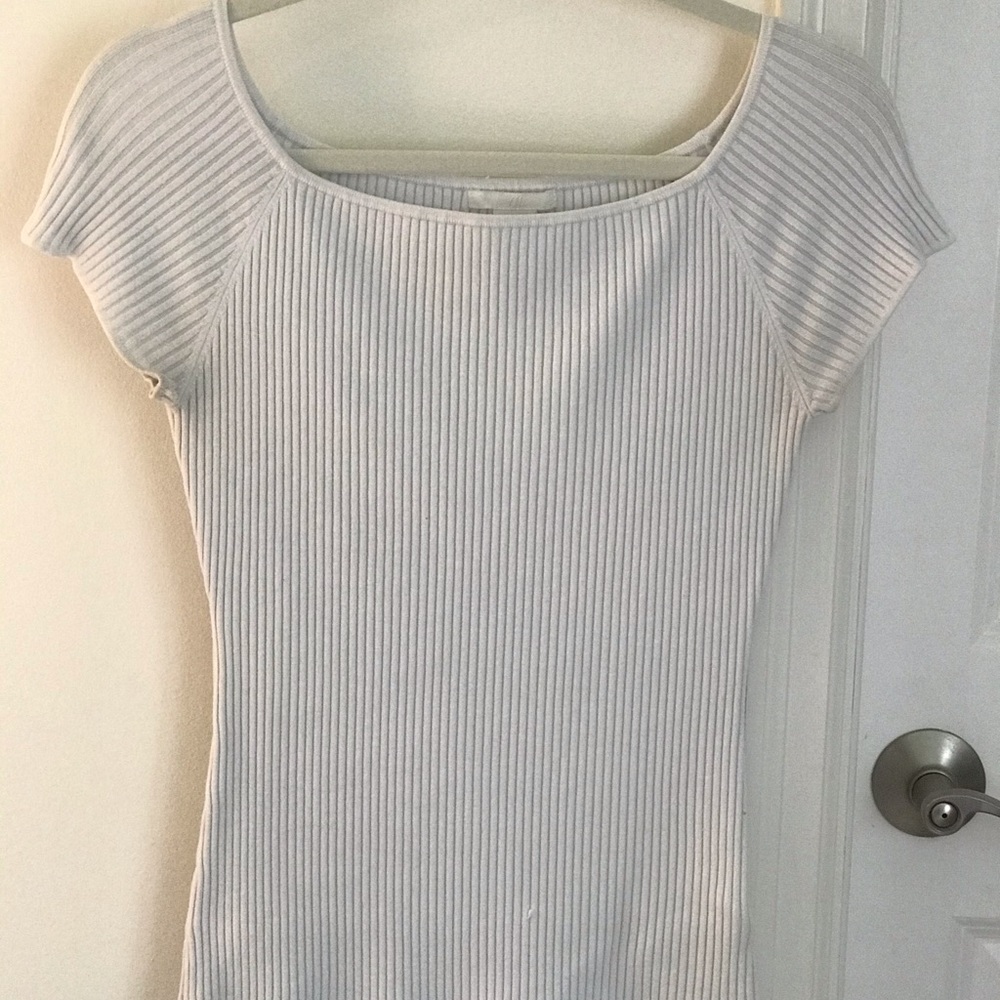 H&M White Blouse Size Medium